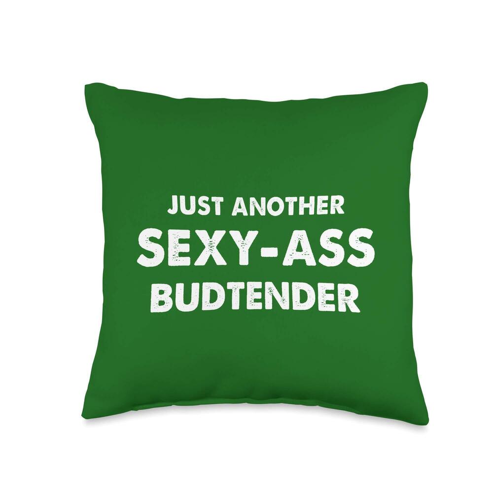 3300 Budtender Gift Cannabis Dispensary Just Another Bud Tender Throw